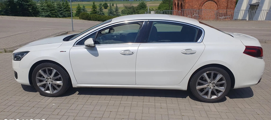 Peugeot 508 cena 52000 przebieg: 116850, rok produkcji 2015 z Chełm małe 742